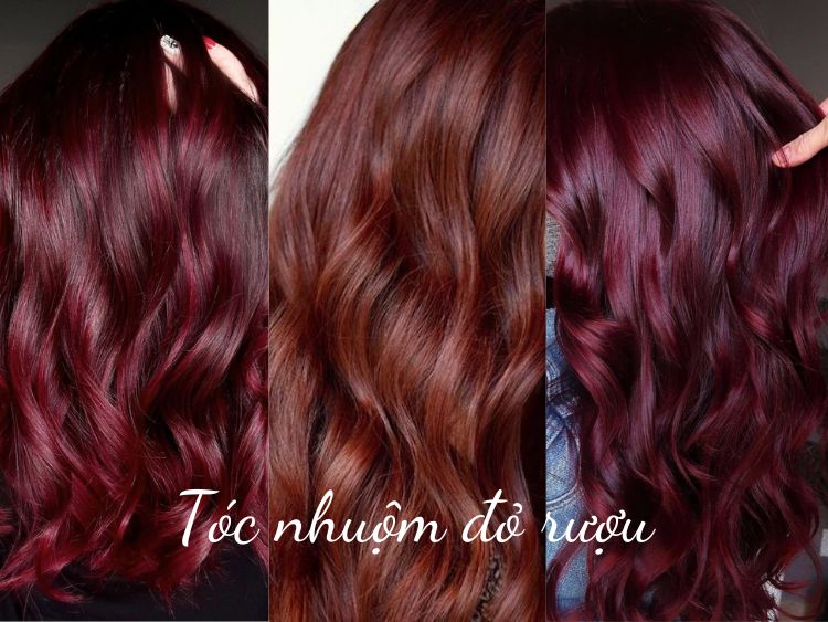 8 kiểu tóc nhuộm màu đỏ rượu vang đẹp mê ly thu hút ánh nhìn  ALONGWALKER